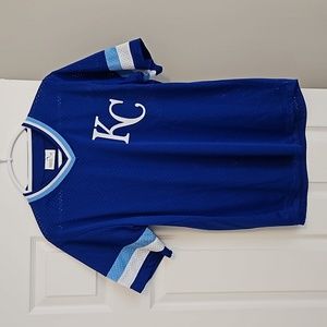 KC Royal Blue Shirt-Jersey Like Size Medium